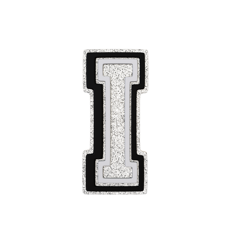 Budz | Silver Letter I